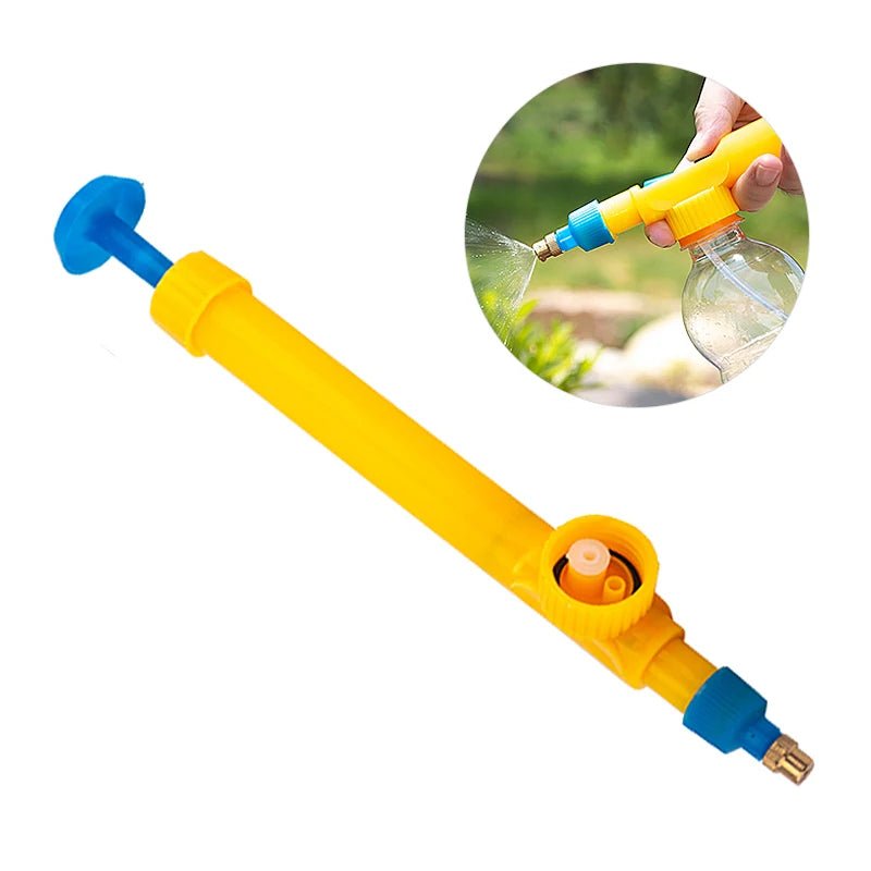 High Pressure Air Pump Manual Sprayer Adjustable Drink Bottle Spray Head Nozzle Garden Watering Tool Sprayer Agriculture Tools - Acyl.shop