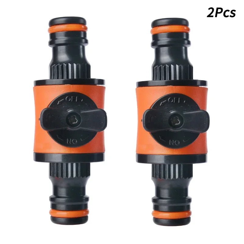 New 1PC/2PCS Garden Hose Shut Off Valve Tap Adapter Quick Joint Garden Sprays Sprinklers for Watering the Garden - Acyl.shop