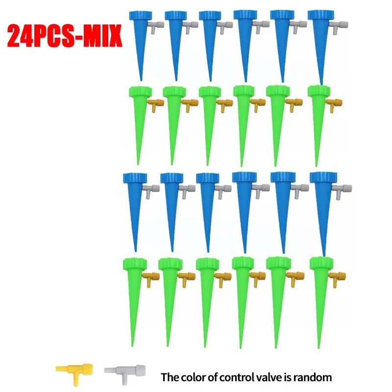 Automatic Drip Irrigation System Self Watering Adjustable for Flower Plants Greenhouse Garden Auto Water Dripper Device - Acyl.shop