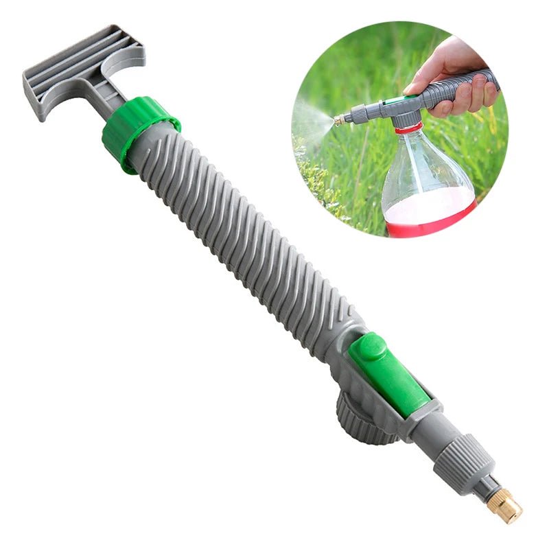 High Pressure Air Pump Manual Sprayer Adjustable Drink Bottle Spray Head Nozzle Garden Watering Tool Sprayer Agriculture Tools - Acyl.shop