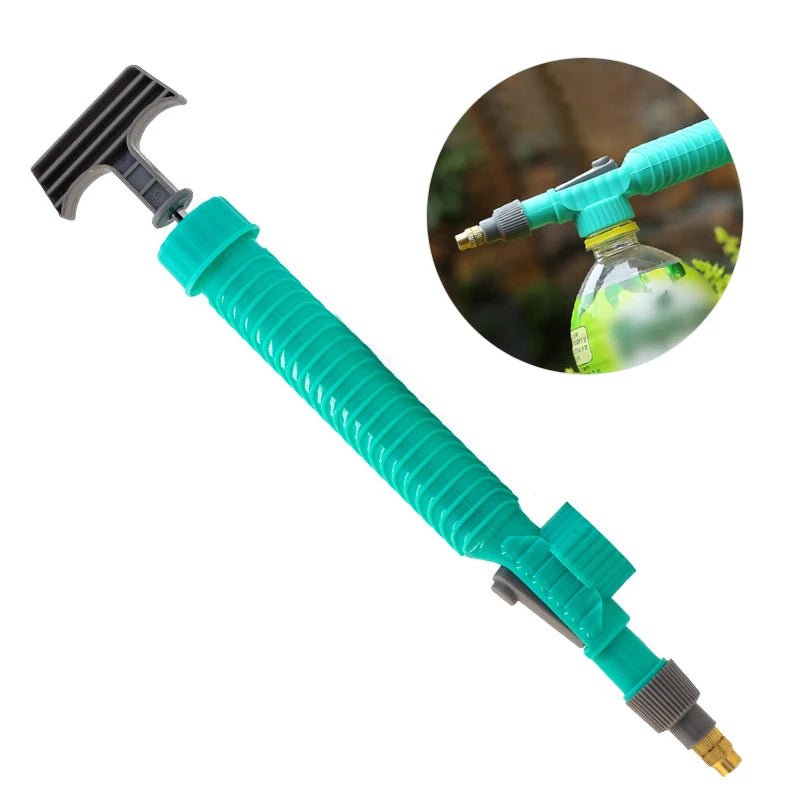 High Pressure Air Pump Manual Sprayer Adjustable Drink Bottle Spray Head Nozzle Garden Watering Tool Sprayer Agriculture Tools - Acyl.shop