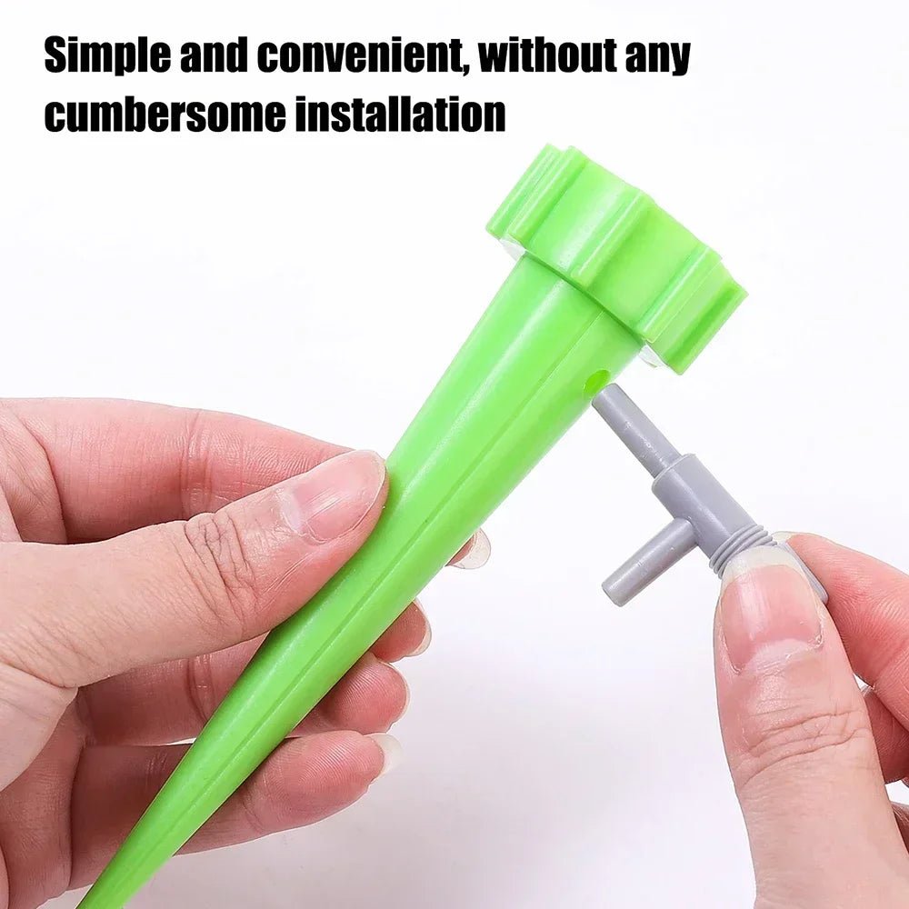 Automatic Drip Irrigation System Self Watering Adjustable for Flower Plants Greenhouse Garden Auto Water Dripper Device - Acyl.shop