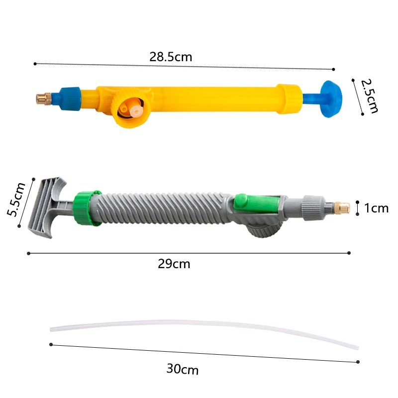 High Pressure Air Pump Manual Sprayer Adjustable Drink Bottle Spray Head Nozzle Garden Watering Tool Sprayer Agriculture Tools - Acyl.shop