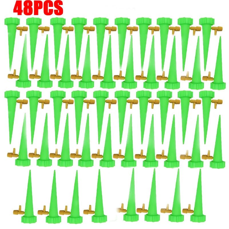 Automatic Drip Irrigation System Self Watering Adjustable for Flower Plants Greenhouse Garden Auto Water Dripper Device - Acyl.shop